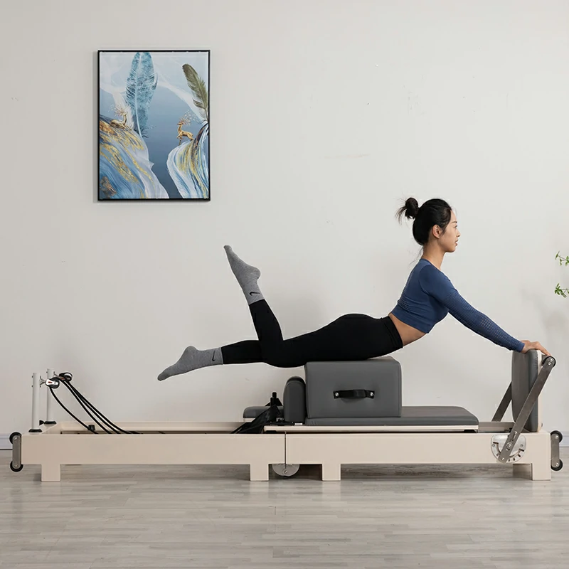 Folding Wood Pilates Reformer