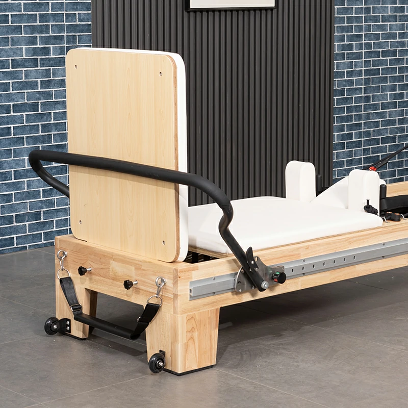 White Reformer Pilates Machine