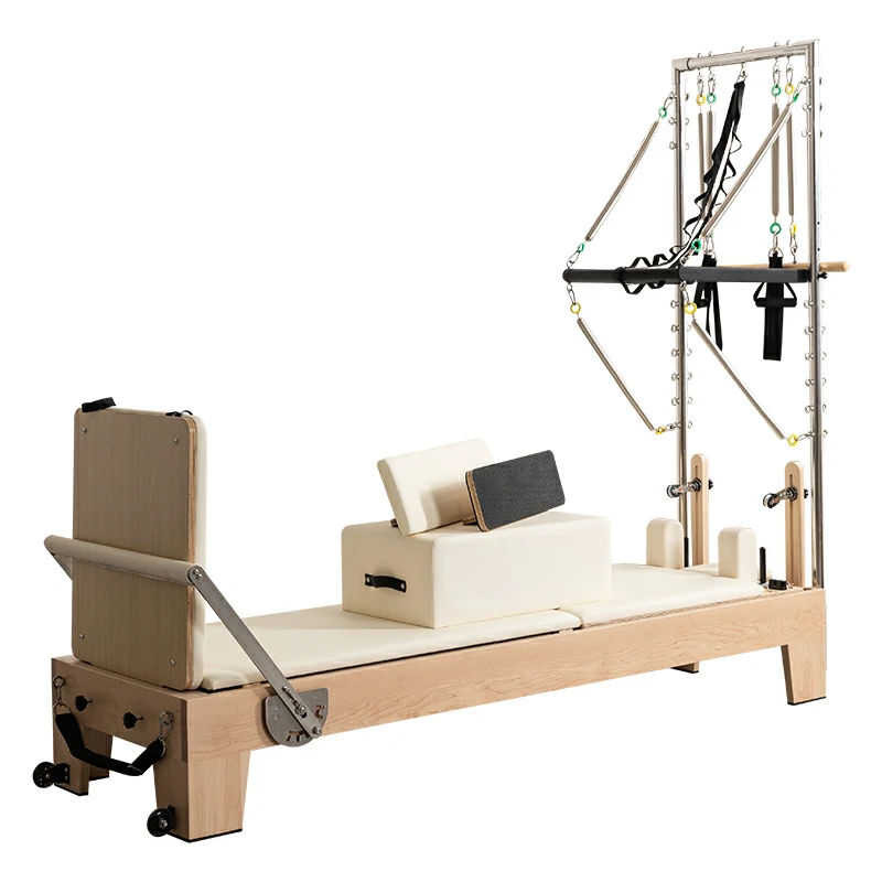 Maple Pilates Reformer with Tower