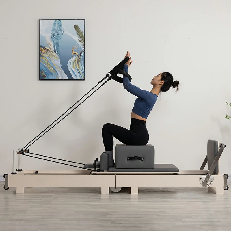 Folding Wood Pilates Reformer