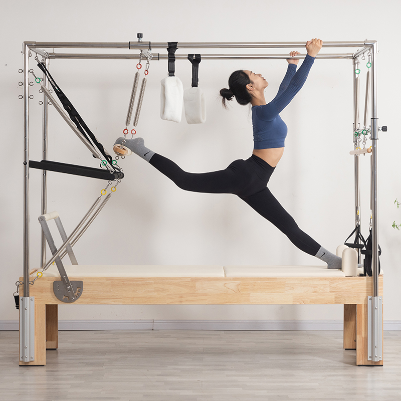 Oak Flat Bed Pilates Equipment