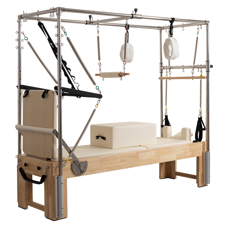 Oak Flat Bed Pilates Equipment